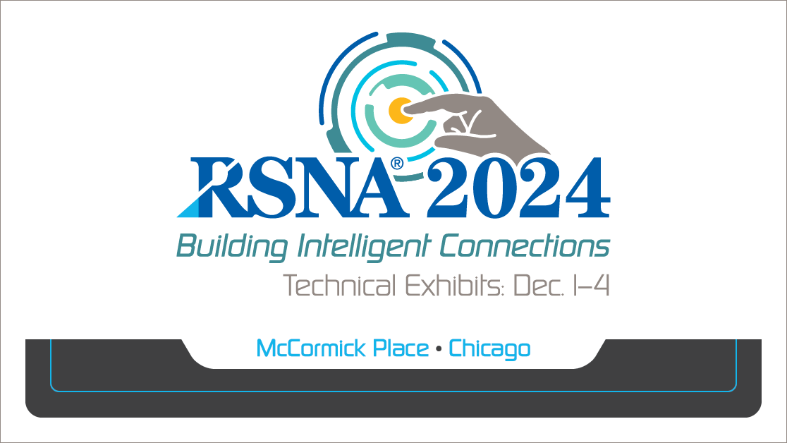 RSNA 2024 Logo, Leading Through AI, Technical Exhibits: December 1st-4th